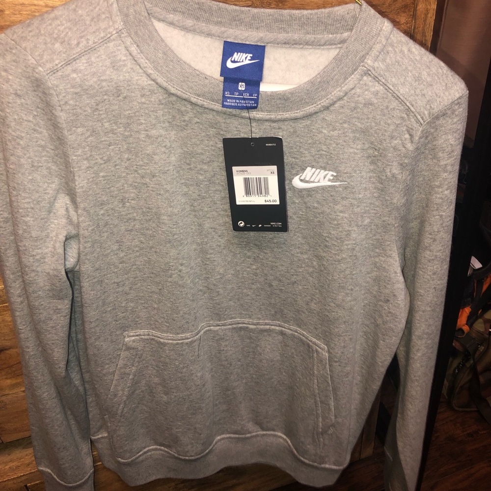 Nike Sweatshirt Gray XS